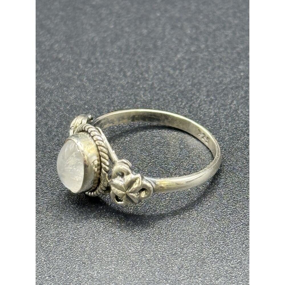 Sterling Silver Moonstone Ring size 7